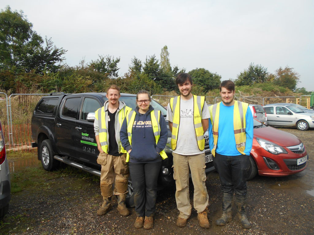 Meet new members of our growing Milton Keynes Field Archaeology Team
