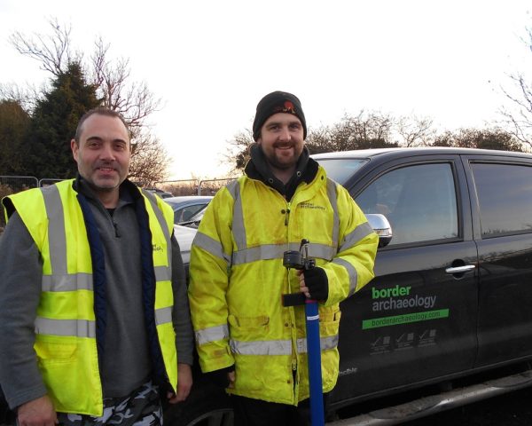 Border Archaeology welcomes new staff Craig and Michael