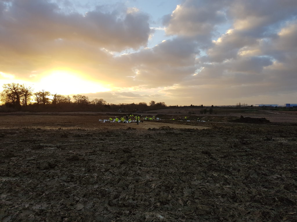 Late Iron Age/Romano Archaeological Excavation Milton Keynes