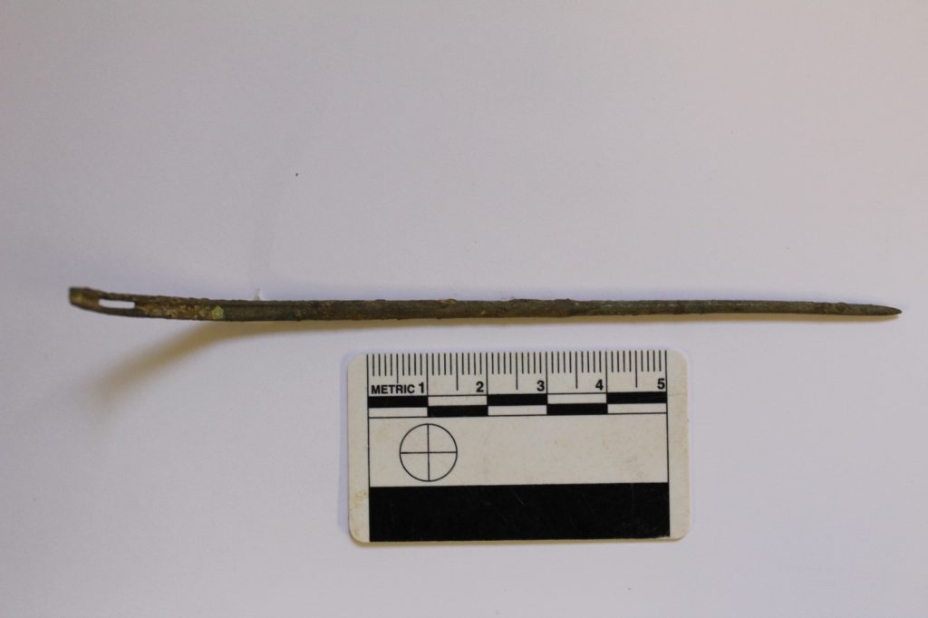 Romano-British Copper Alloy Needle