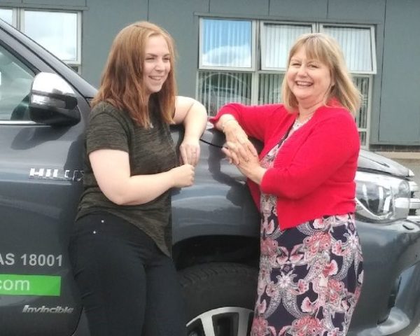 No resting on their laurels for Jacqui and Cat!