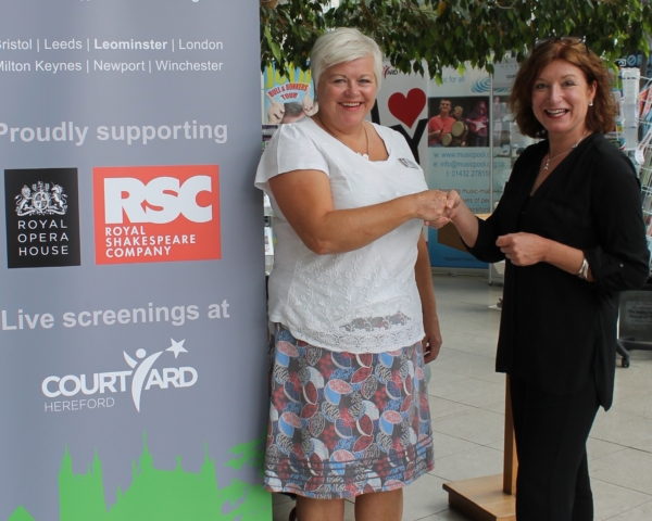 Proud Sponsors of The Courtyard, Hereford