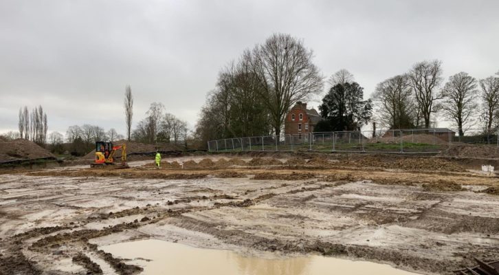 Archaeology site in south east