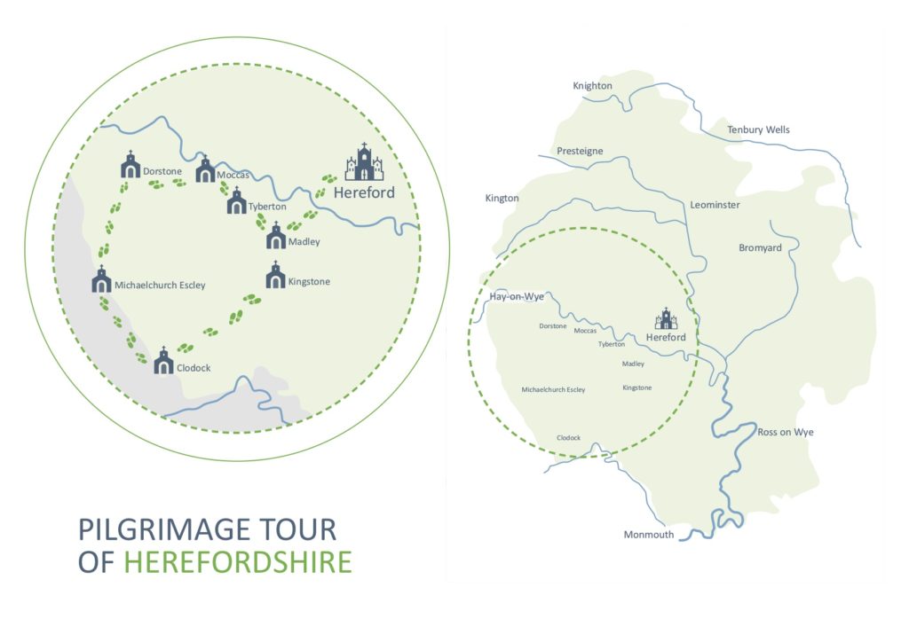 Pilgrimage tour of Herefordshire