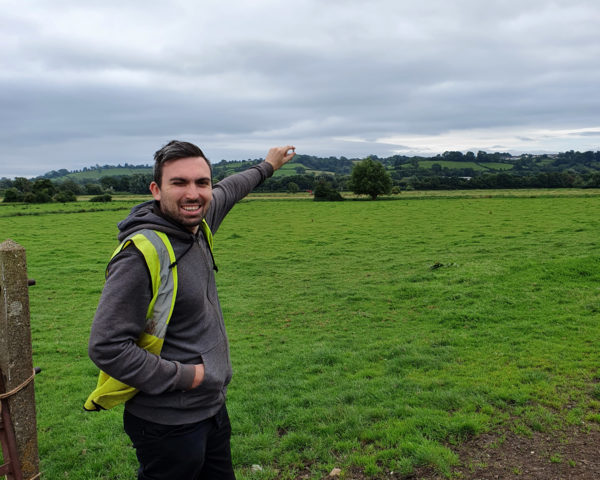 Stuart (Forsythe) captures the Tor (Glastonbury) – Lyndsey Clark