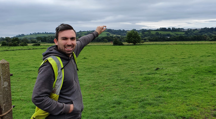 Stuart (Forsythe) captures the Tor (Glastonbury) – Lyndsey Clark