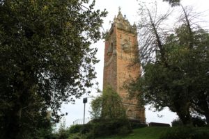 Photo 4: view looking west towards the Grade II listed Cabot Tower