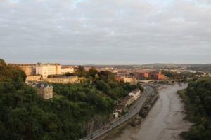 Photo 5: view from the viewing platform of the Clifton Suspension Bridge