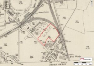 Photo 3: Extract from the 1906 Ordnance Survey map