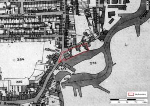 Photo 3: Extract from tithe map of Deptford parish in 1844